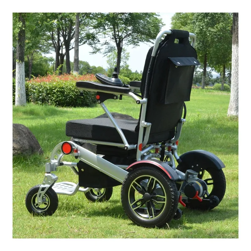 

High Quality Lightweight Motorized Foldable 12v Electric Battery Wheel Chair Supplies