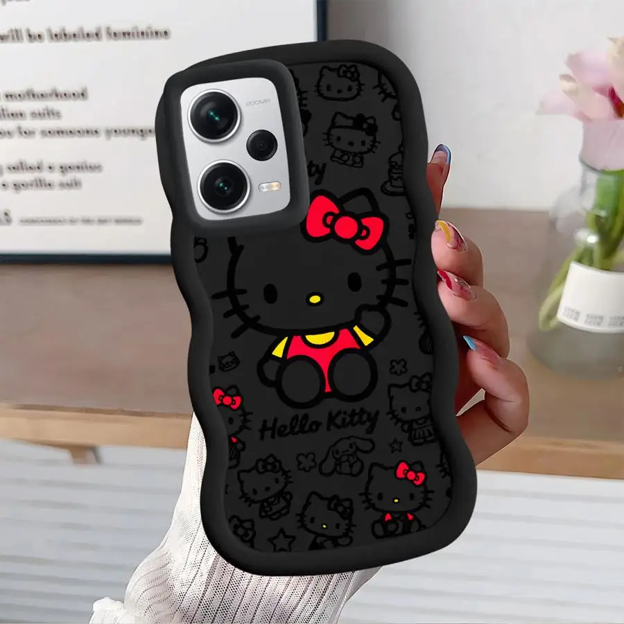 حافظة لهاتف Xiaomi Redmi A5 12C 14C A1 + A2 Plus 9C 10C 13C 9T 10A A3 لطيف القط مرحبا كيتي #6