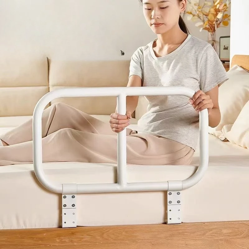 

Складная опора для кровати для пожилых людей, регулируемая безопасная прикроватная ограждение, ограждение для кровати против падения, барьер для детской кроватки, нескользящая вспомогательная ручка