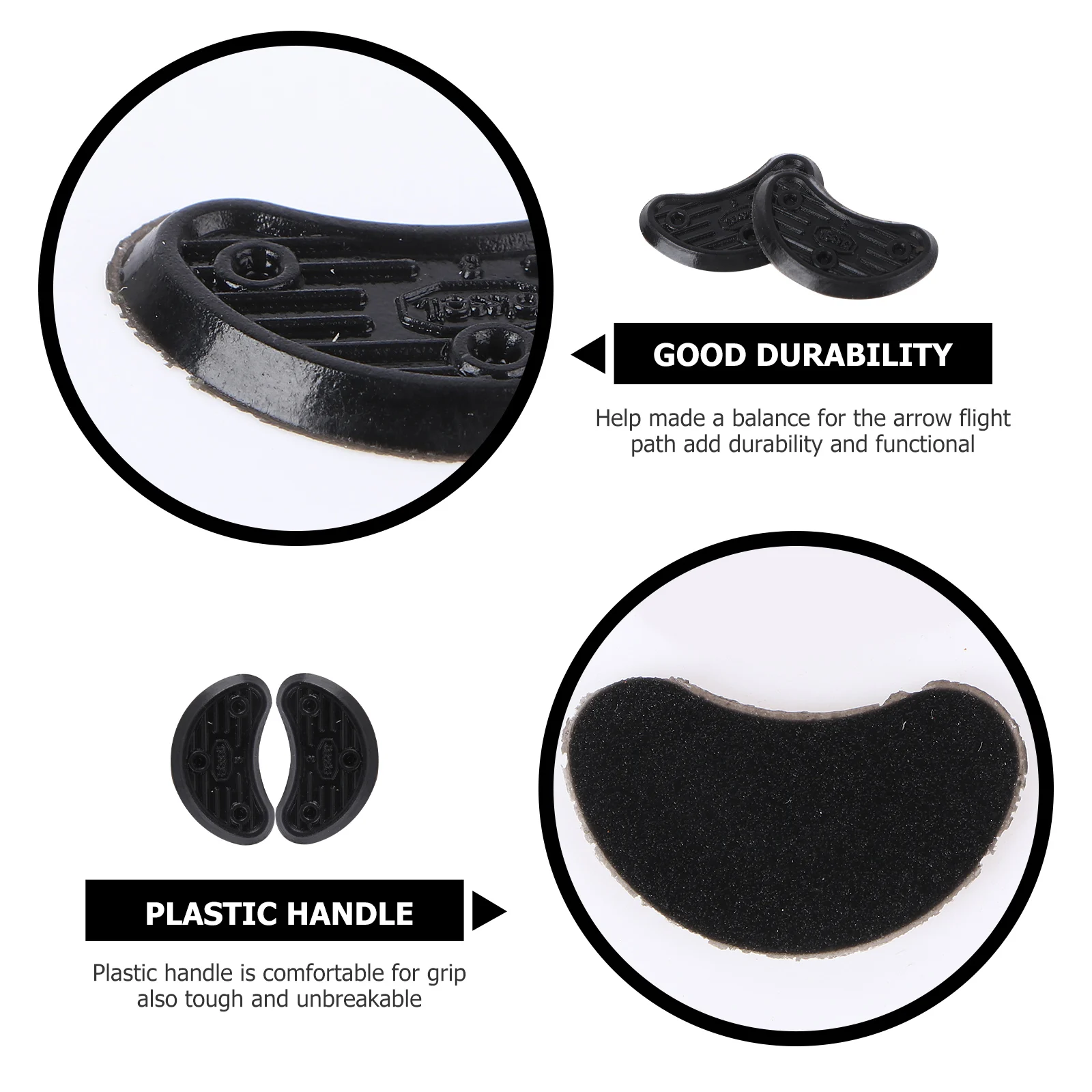 

10 Pairs Non Slip Sole Protectors Anti Slip Gel Stickers for High Heels Sandals Boots Women Black Repair Pads Long Lasting Sole