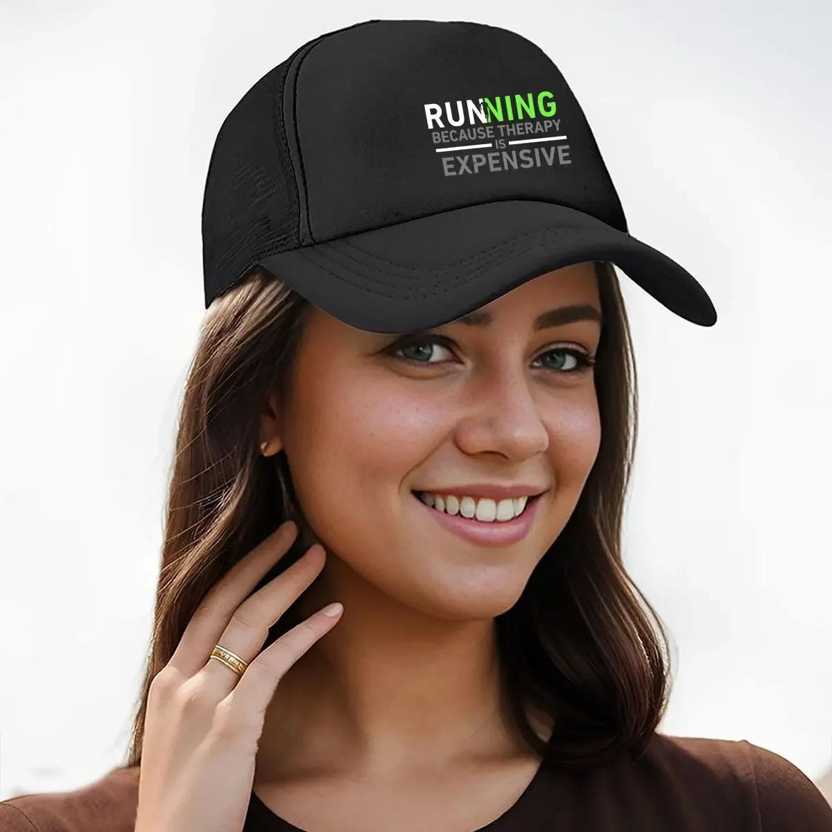 New Running as Affordable Therapy Alternative Mesh Baseball Cap