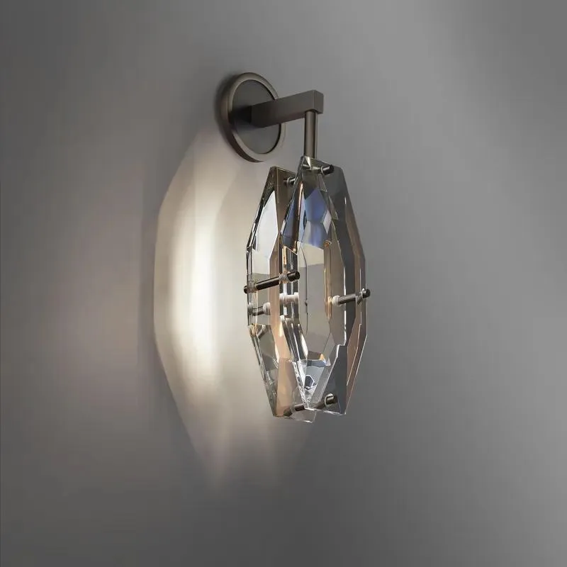 Modern K9 Crystal Oval Brass Ceiling Pendant Light Adjustable Height LED Deluxe Bedroom Lighting Fixture