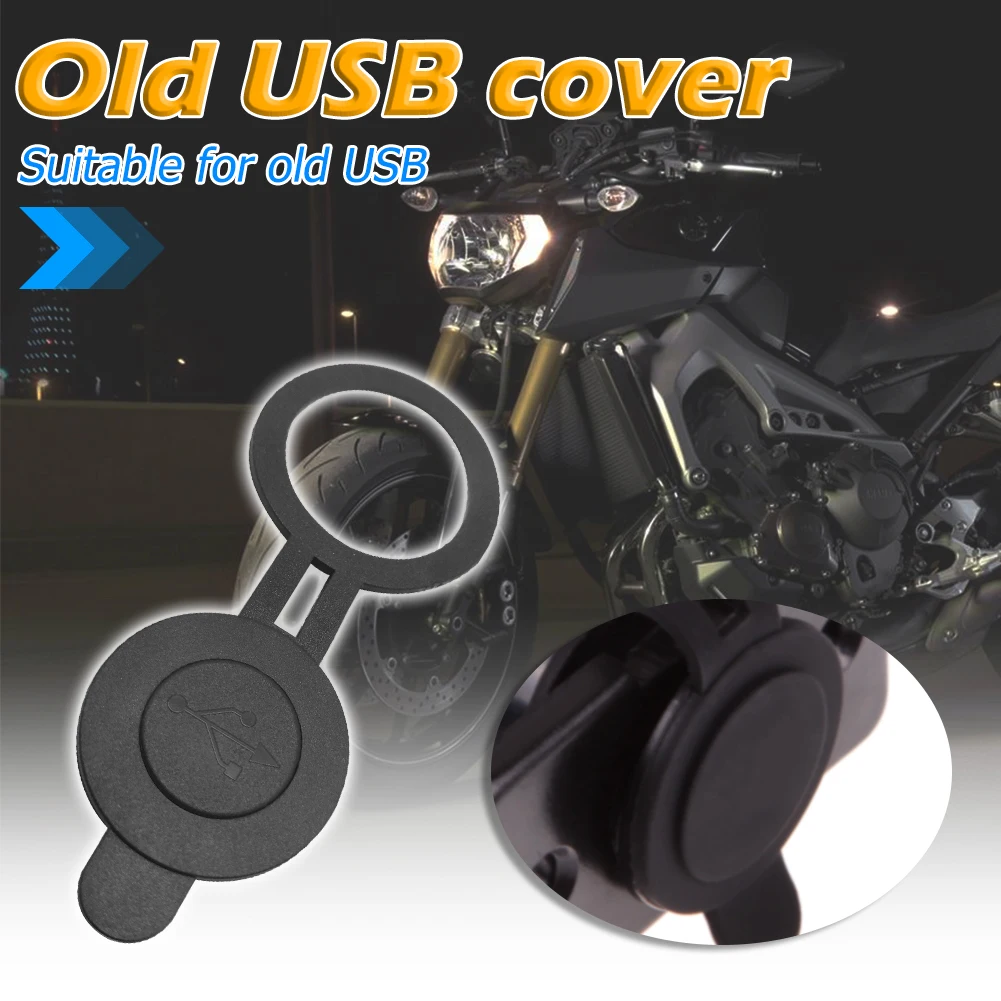 Okrągła osłona przeciwpyłowa o średnicy 30 mm do podwójnego adaptera ładowarki samochodowej/motocyklowej USB