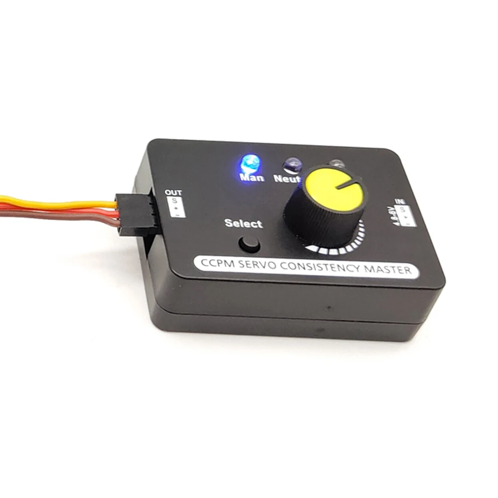 RC Servo Tester Centering Tool ESC Motor Checker High Precision for Airplanes Remote Control Models Tester Tool