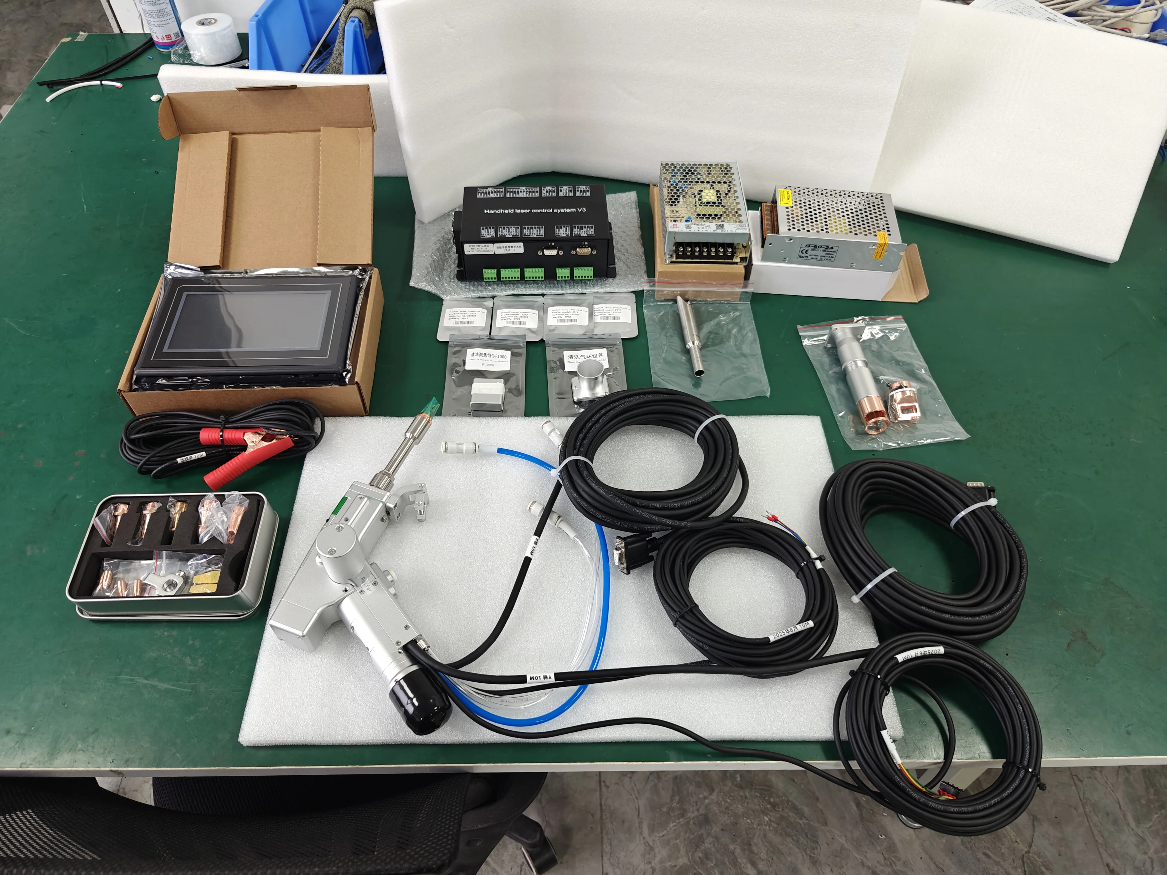 Relfar-FWH30-D10A/C D20C Double Pendulum Laser Welding Head Accessories FWH30-DS10E DS20E Energy Storage Welding