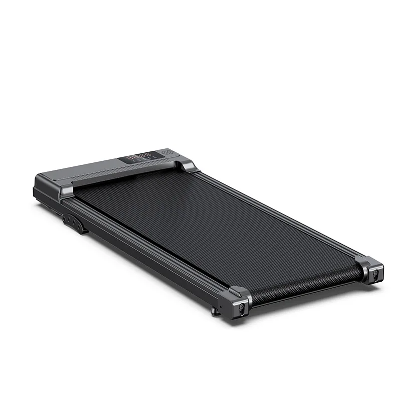 Black Home Indoor Quiet Treadmill with LED Display  Easy To Store and Space-saving for Aerobic Exercise