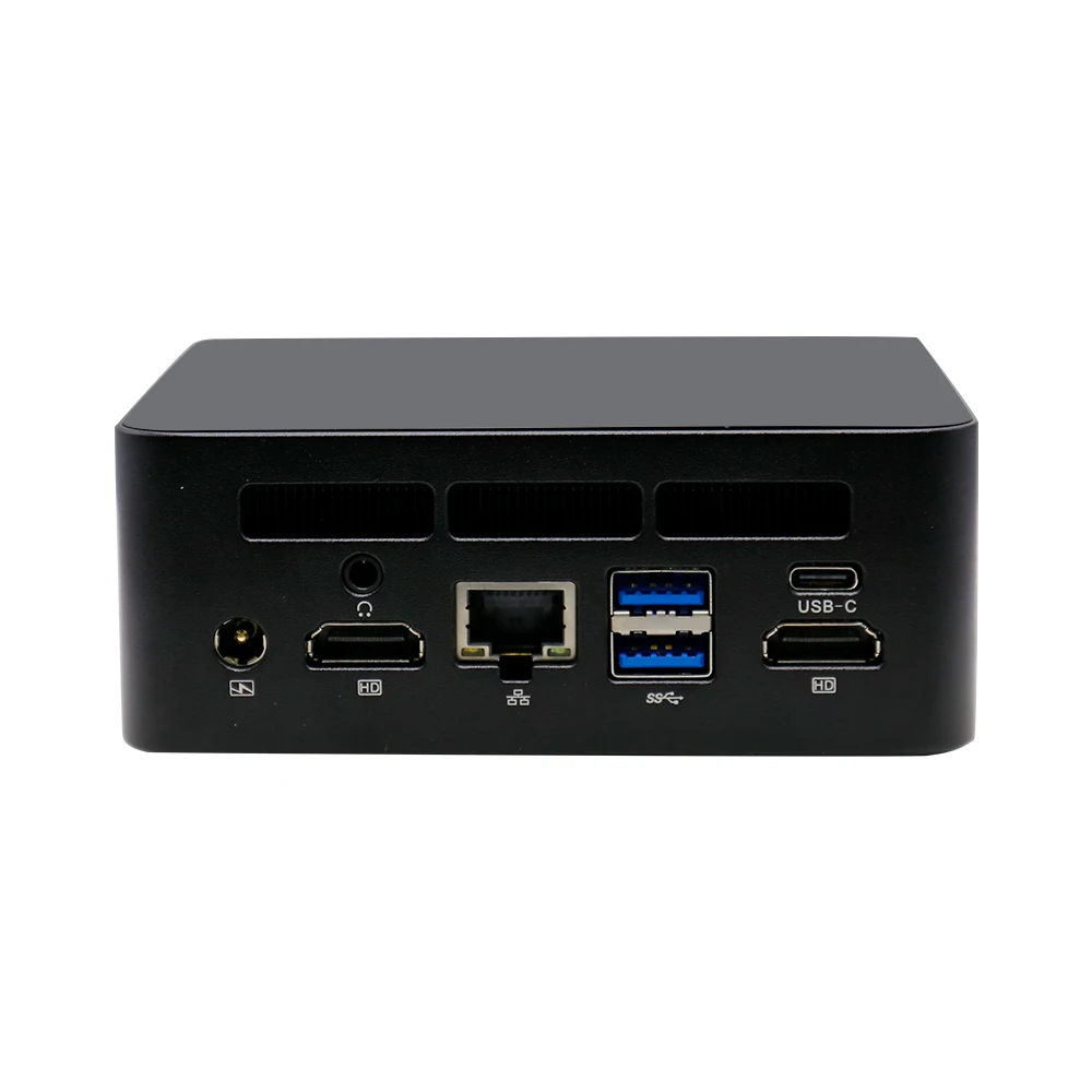 كمبيوتر Eglobal Ultra Mini Ryzen AMD R5 3550H كمبيوتر الجيب المزدوج DDR4 NVME Windows 11 pro Wifi 6E سطح المكتب المحمول للمكتب المنزلي