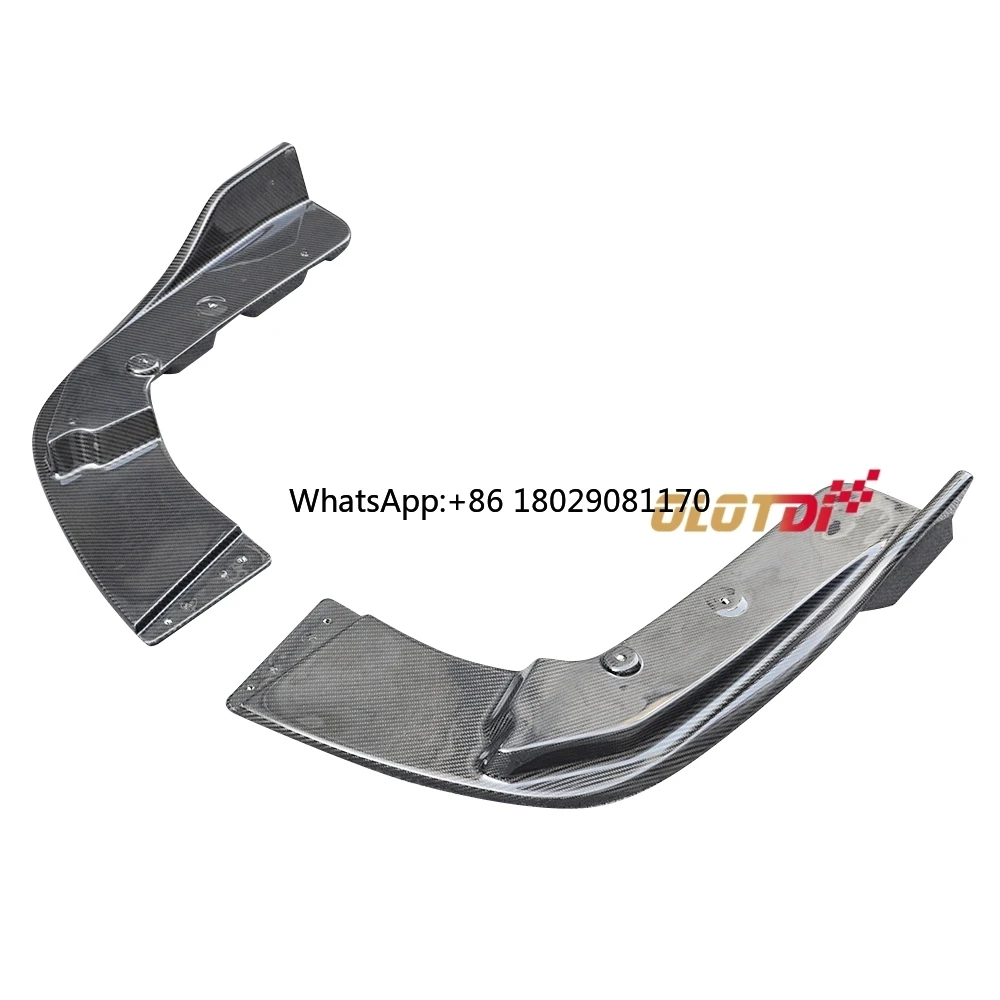 Carbon Fiber V Style Rear Diffuser Bumper Lips Side Rocker Winglet Splitters Flaps For BMW 3 Series G20 G28 LCI Auto Tuning