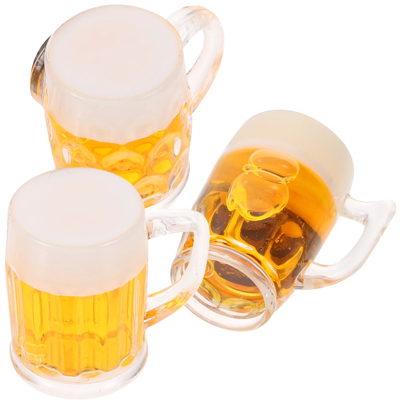 

3pcs Charms Diy Jewelry Accessories Mini Small Cup Craft Beer Glass Craft Beer Glass Decor For Necklaces Bracelets