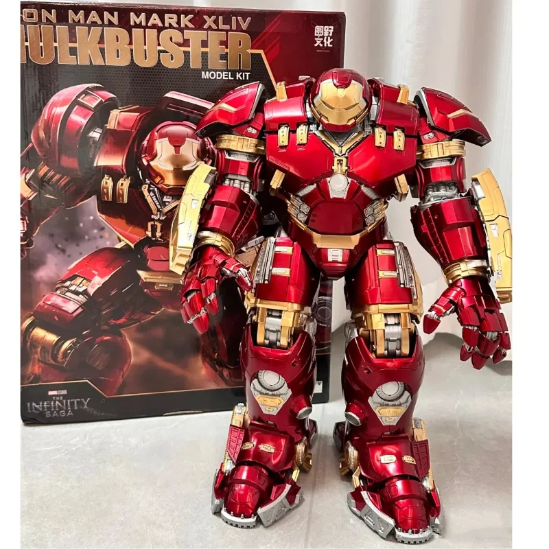 Iron Man Mk43 Vs Hulk - Kit modello di assemblaggio 3D Marvel Avengers - Figura da 18 pollici - Regalo perfetto per ragazzi e collezionisti