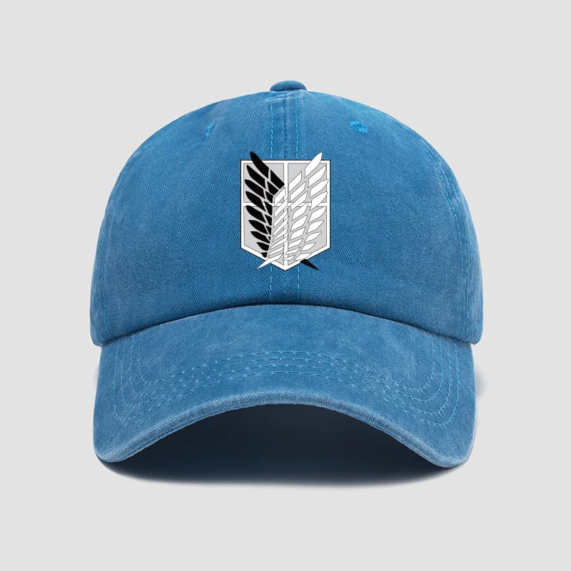 Attack of the Giant Survey Corps Gendarmerie Regiment Freedom Wing caps Baseball caps men and women simple cap shade