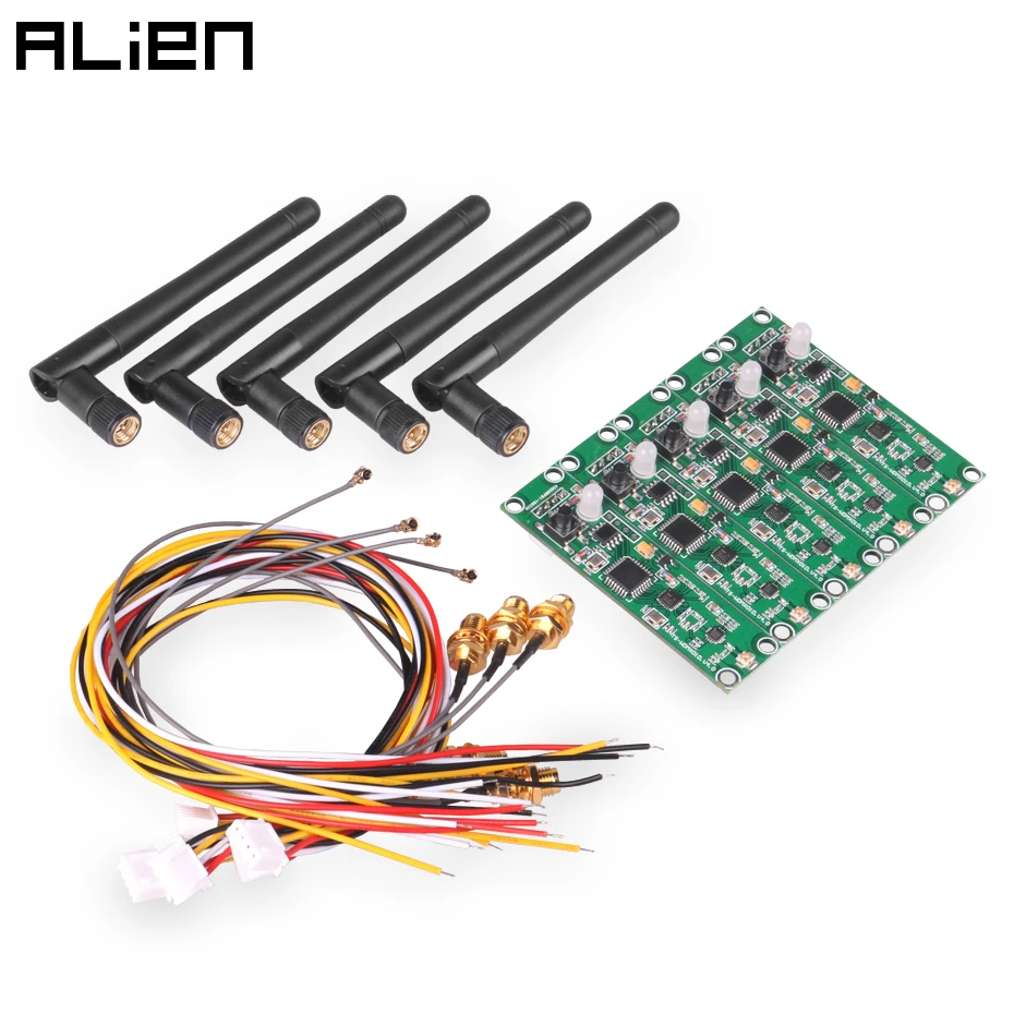 ALIEN 5 PCS 2.4G DMX 512 Wireless Controller PCB Module 2 in 1 Transmitter Receiver For DMX Stage Light Built-in Wireless DIY