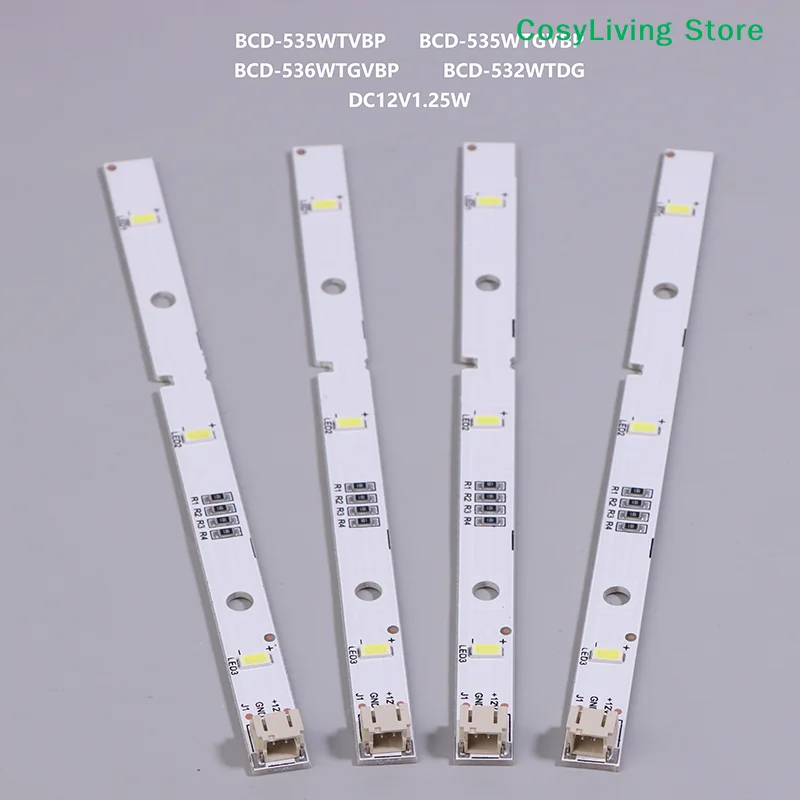 [CL]1/3PCS DIY Accessories Freezer Refrigerator LED Strip Light Bar For E349766 MDDZ-162A 1629348 DC12V 1.25W HCDM415LC[CL]