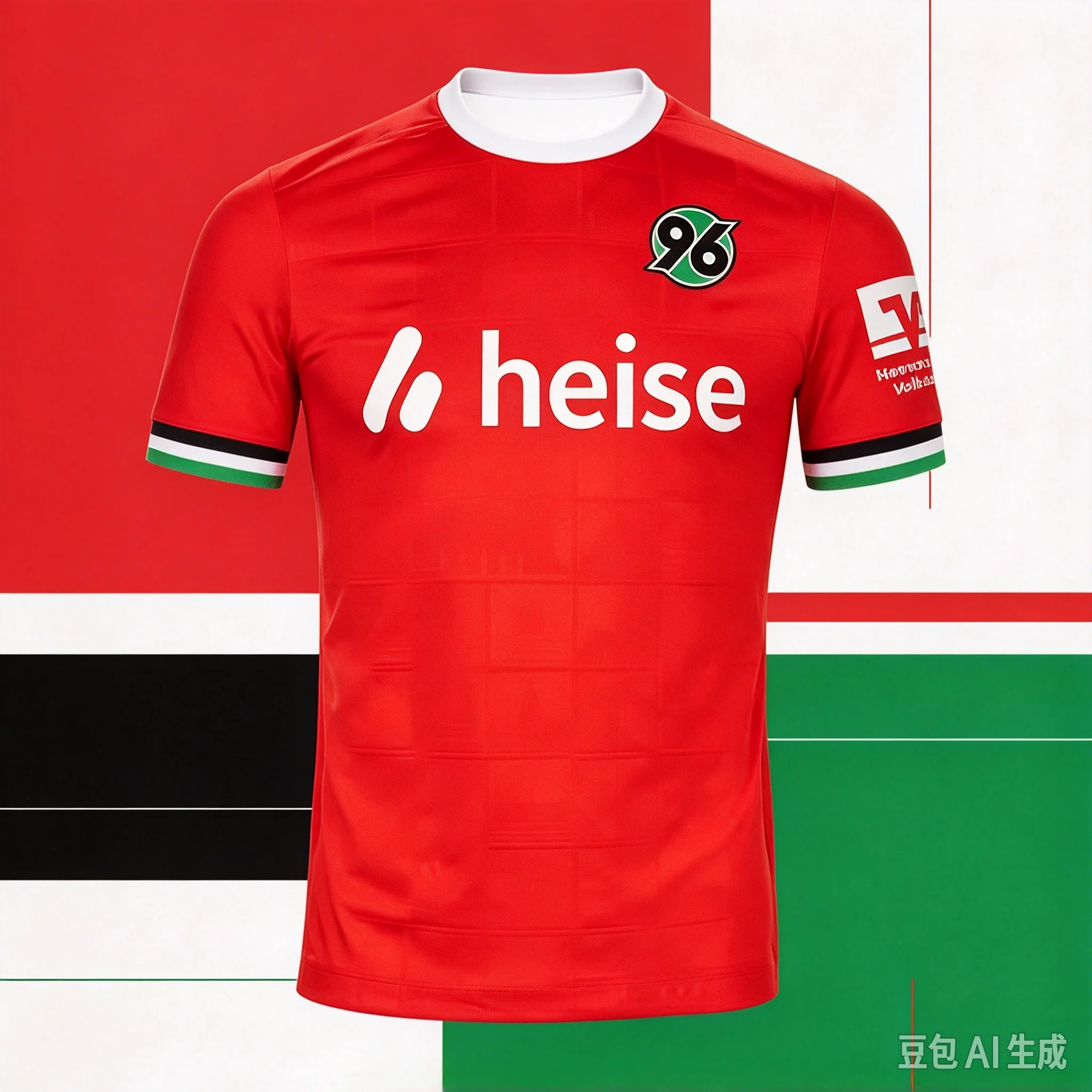 2026 New Hannover 96 26-27 Season Home and Away Jerseys Summer Sports Casual T-Shirts Adult/Children's Tops Family Matching