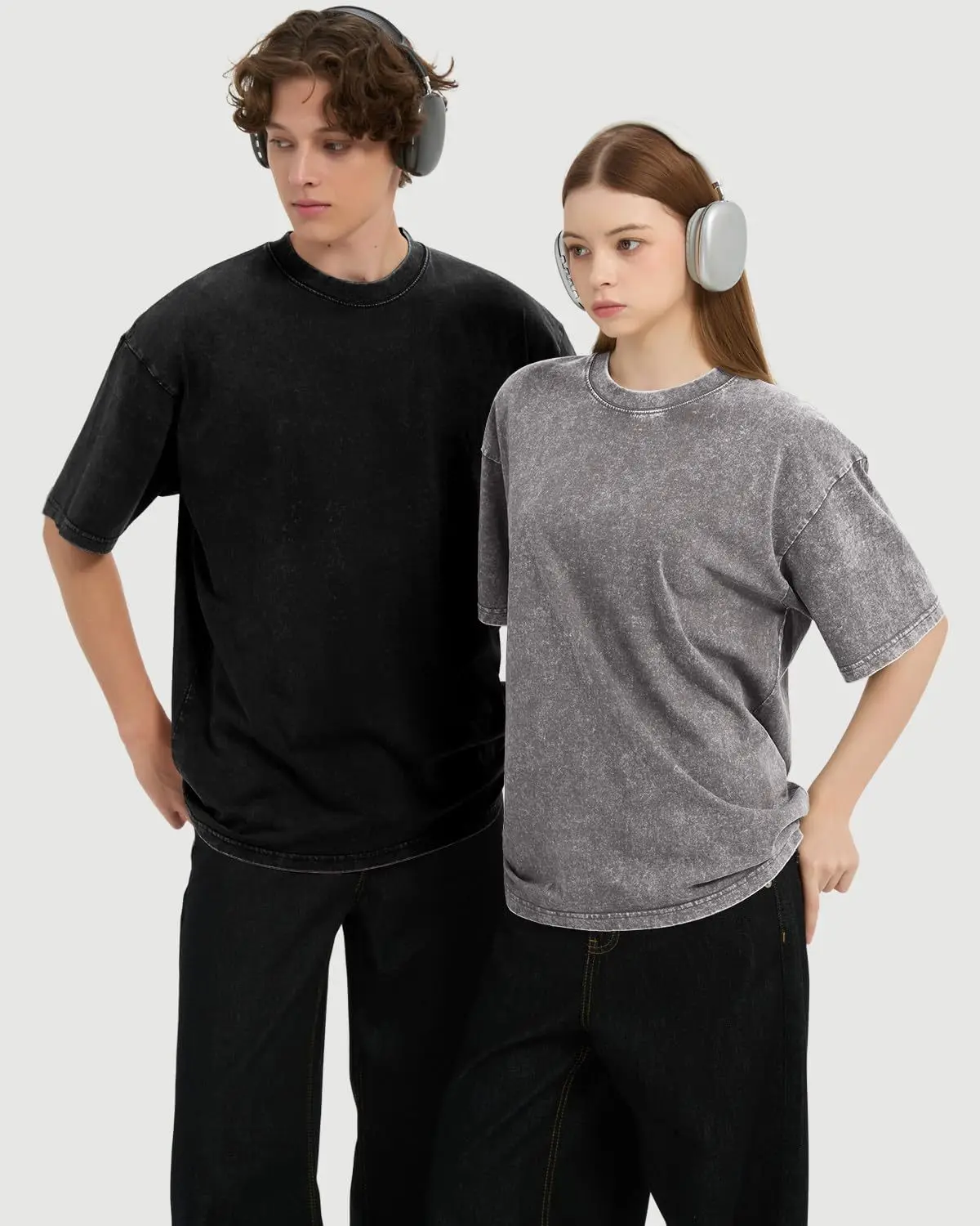 

OEM Retro 100% Cotton Heavyweight Mens Oversized Tshirt Dtg Print Tee Logo T-shirt Stone Acid Washed Vintage Custom T Shirt