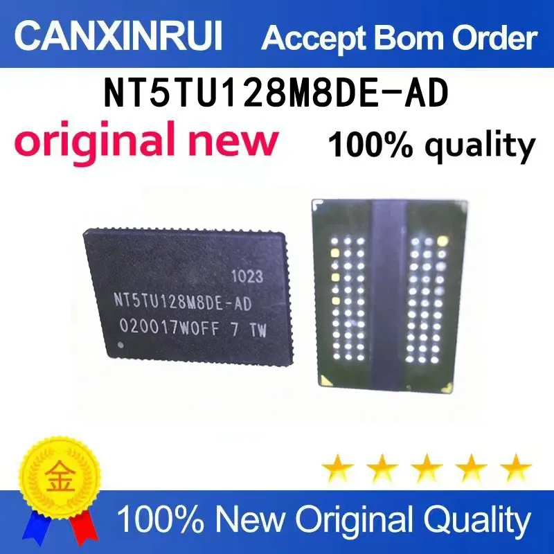 

（5-100 pieces）New stock NT5TU128M8DEAD NT5TU128M8DE