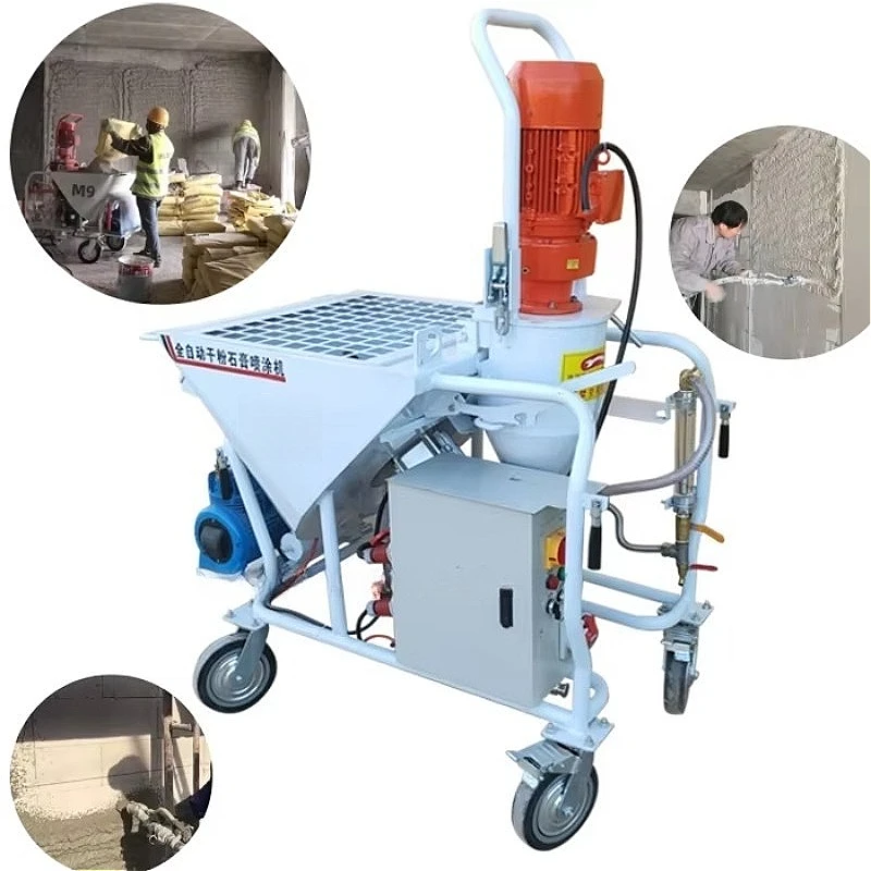 

Машина для распыления гипсовой штукатурки и цементного раствора, 30 л/мин, для оштукатуривания стен, строительных площадок, под заказ