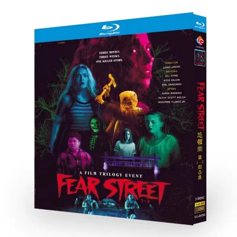 

Fear Street Parts 1–3: Набор Blu-ray дисков с традиционными китайскими, английскими, корейскими, японскими, французскими и тайскими субтитрами
