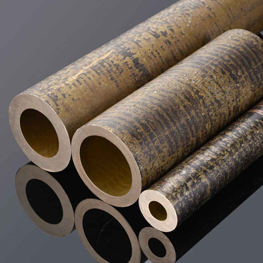 bronze tube hollow pipe Tin brass tube, tin bronze sleeve, wear-resistant customize 20mm to 100mm