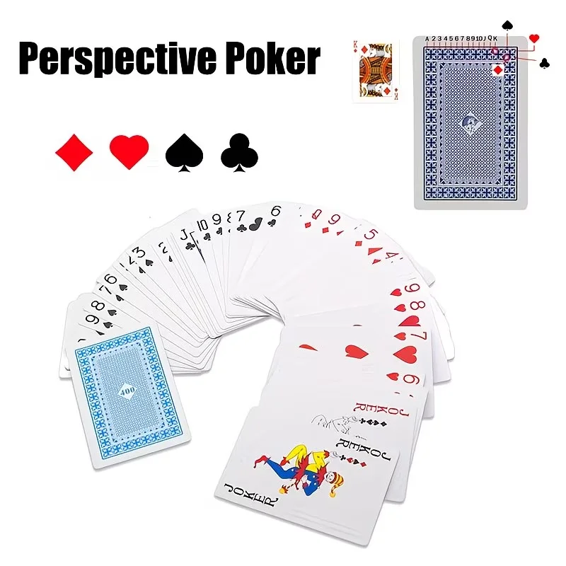 Secret Marked Poker Cards See Through Playing Cards Magic Toys Simple But Unexpected Magic Tricks Magic Poker Magic Props