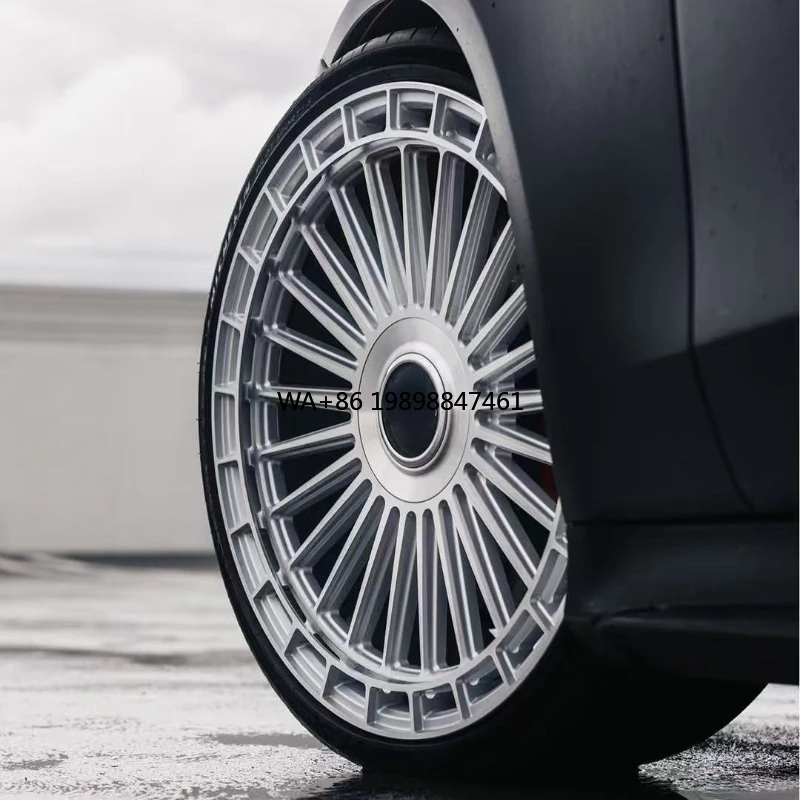 

New Alloy Forged Commercial Passenger Car Wheels 15-24 Inch 5*114.3 5*112 5*127 1-piece Multi Spoke Rims for benz C300 W205 W447