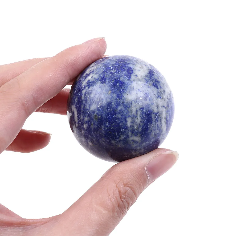 1Pcs Crystal Sphere 4Cm Polished Natural Ball Feng Shui Ornament Home Office Decoration Creative