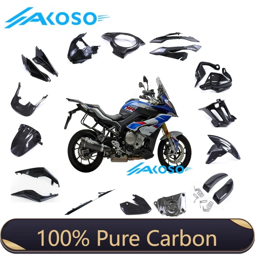 

100% сухое полностью углеродное волокно, модифицированные полные комплекты обтекателей для мотоцикла, переднее/заднее крыло для BMW S1000XR 2015 2016 2017 2018 2019