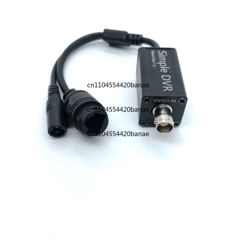 Analog to network IP converter, coaxial bnc camera to network machine 1080