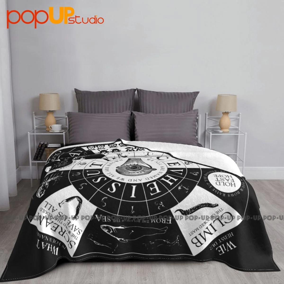 Thrice Rock Band Cool Graphic Blanket Warmth Bedspread Breathable Sofa Dedicated Decorative Sofa