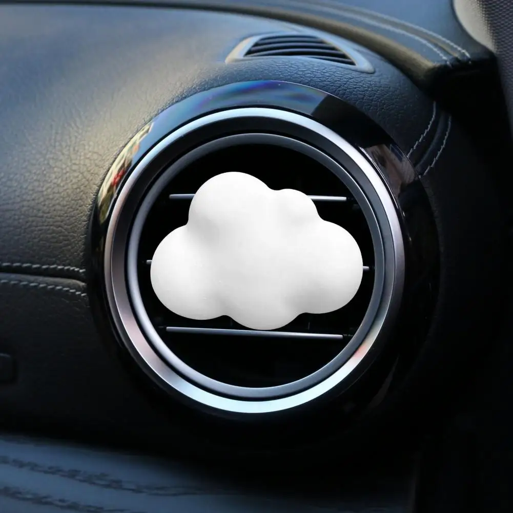 Auto Aromatherapy Tablet Cloud Shape Car Vent Freshener Clip with Aromatherapy Tablet Auto Air Conditioner Air Outlet Clip Car