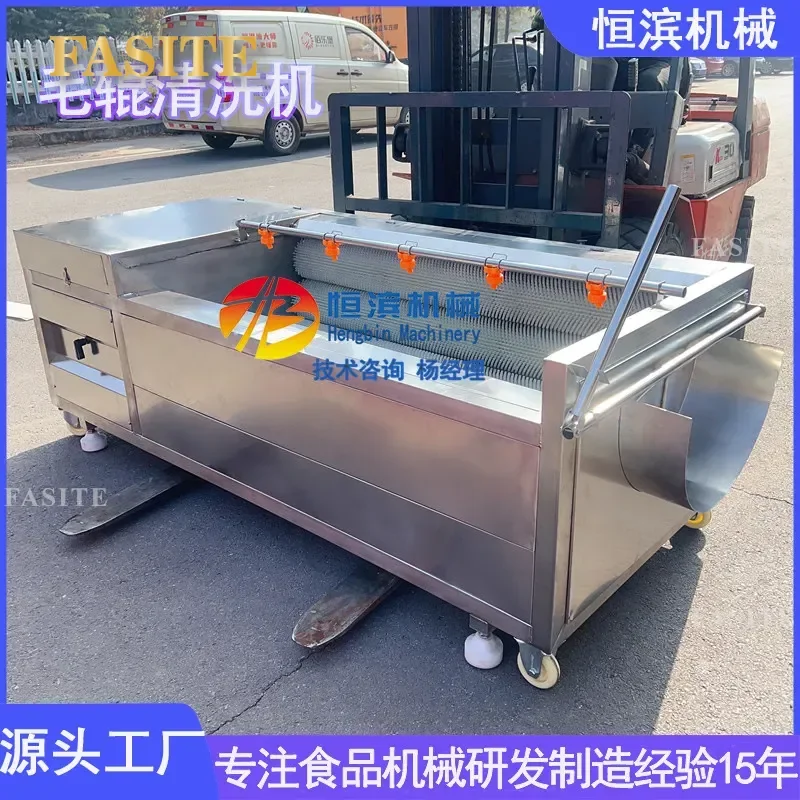 For Ginger Potato Prickly Pear Peeling Cleaning Machine Vegetable Fruit Brush Washer Kitchen Tool Efficient Removal