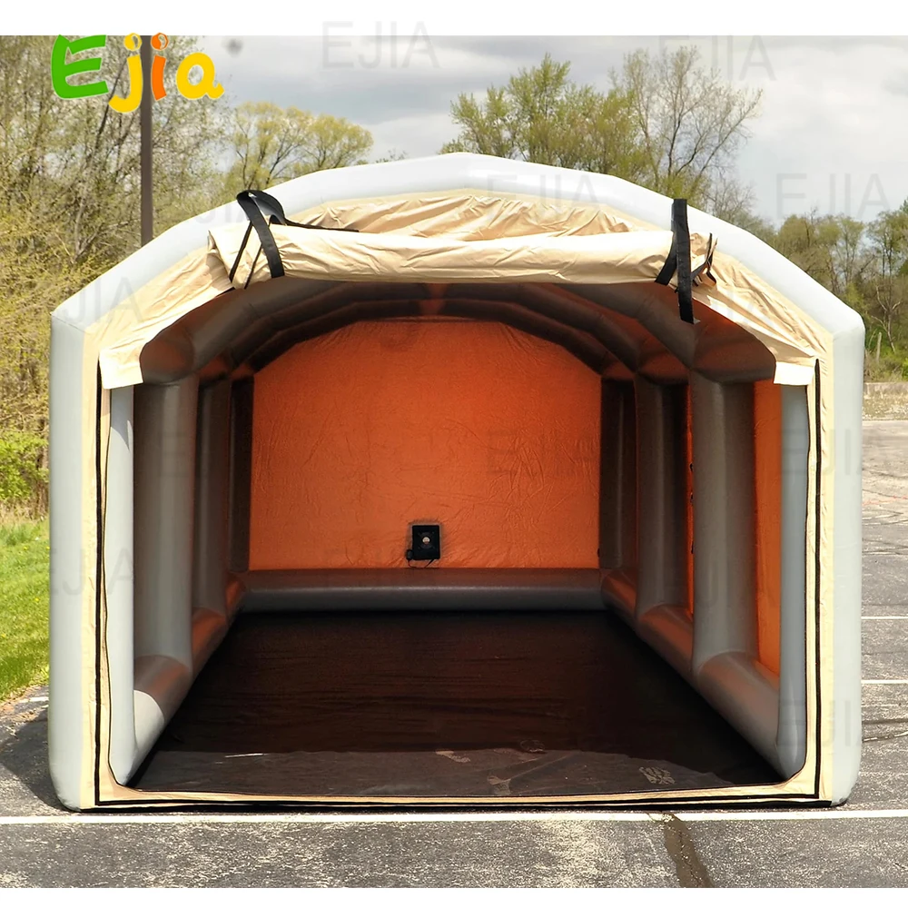20x10x8FT خيمة سيارة قابلة للنفخ PVC المحمولة المرآب المأوى مع 2 الجانب ويندوز مضخة كهربائية مرآب السيارة لحماية السيارة