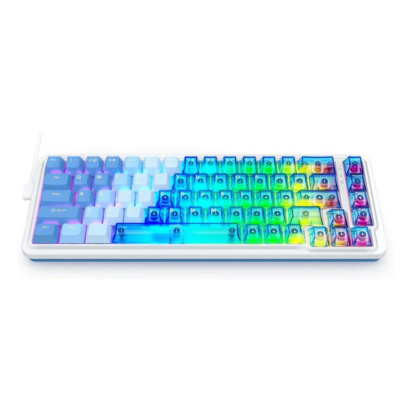 لوحة مفاتيح الألعاب Redragon K709 HE Rapid Trigger، لوحة مفاتيح ميكانيكية سلكية 8K مع مفتاح مغناطيسي حريري من Next-Gen UltraMag 100% POM