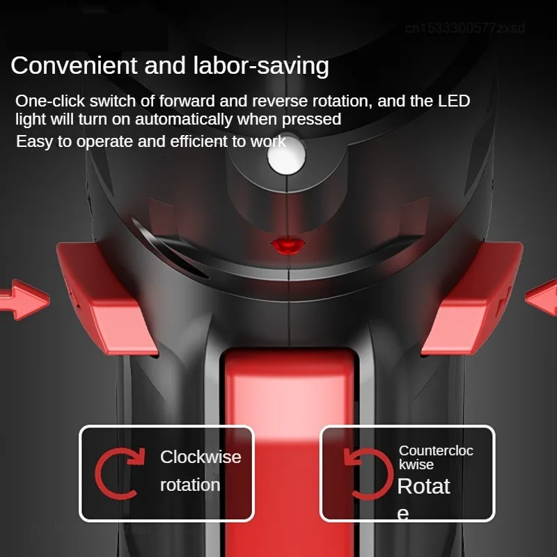 Imagem -04 - Xiaomi-chave de Fenda Elétrica Recarregável Furadeira Elétrica Pequena Doméstica Multifunções sem Fio Furadeira de Impacto Ferramentas Elétricas