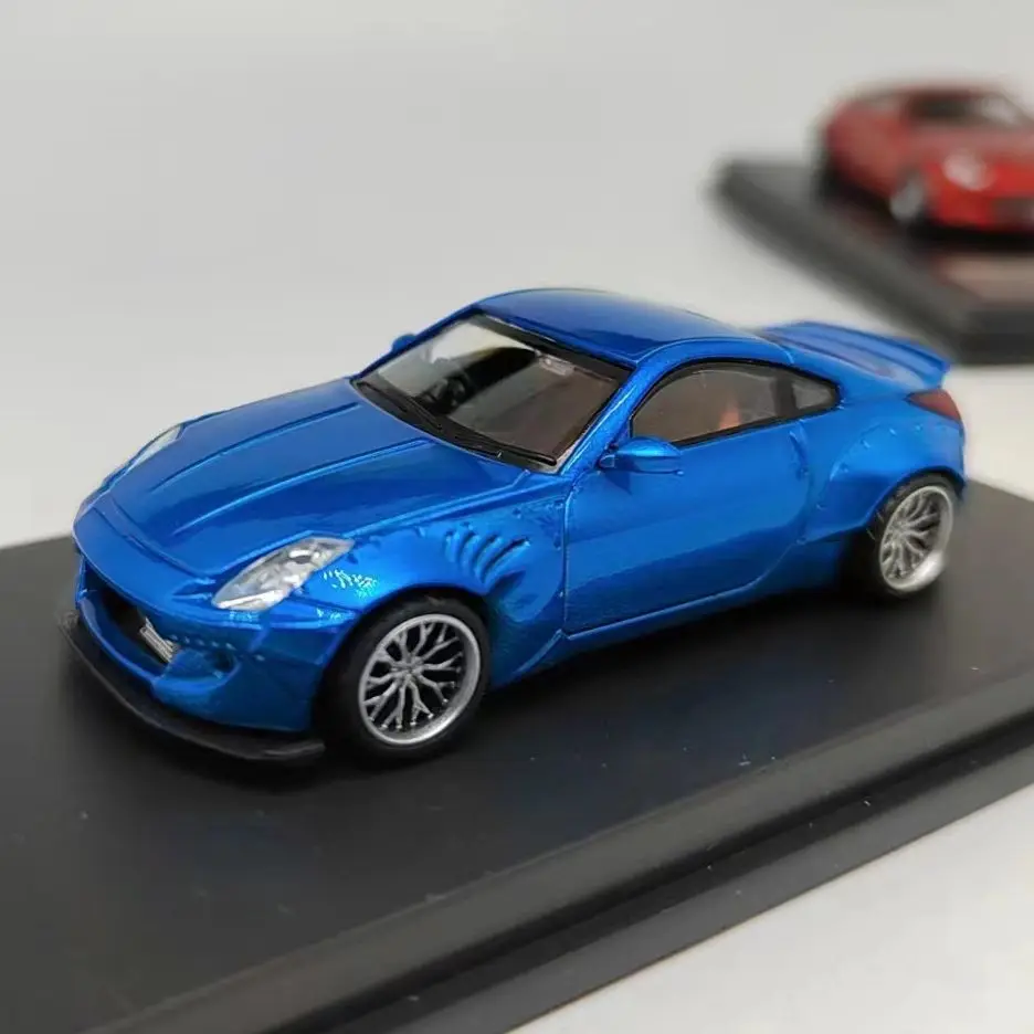 سيارة طراز Fairlady-Diecast لطراز أرنب صاروخ Pandem 350Z ، ساعة استعادة عالية ، 1:64 ، Z33