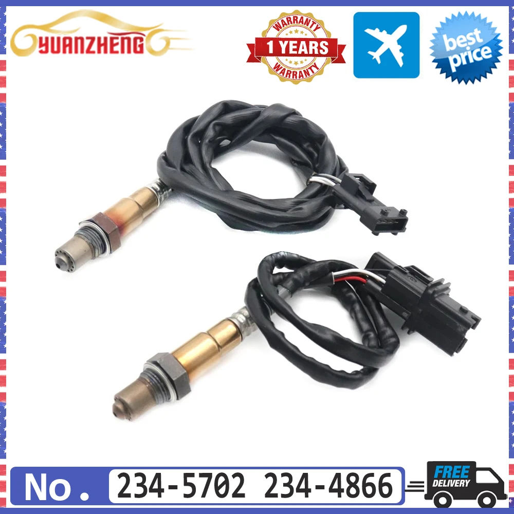 

2pcs 234-5702 234-4866 Front Rear Air Fuel Ratio Lambda O2 Oxygen Sensor for Volvo C30 C70 S40 S60 S70 S80 V50 V70 1999-2011