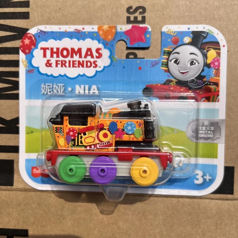 Original Thomas et ses amis Train jouets jouet de poche or Diesel Molley Lady Toby Rail Train modèle poche jouets personnalisé enfants cadeau