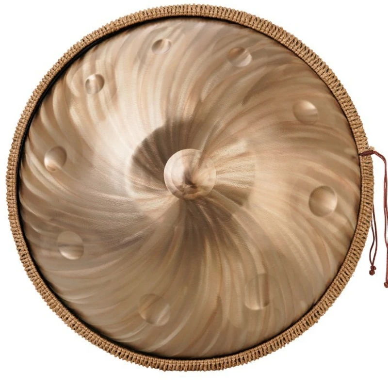 

22-дюймовая ручная сковорода, 10 тонов, ручная сковорода для медитации, звуковое исцеление, ручная сковорода для взрослых, ударные музыкальные инструменты из нержавеющей стали