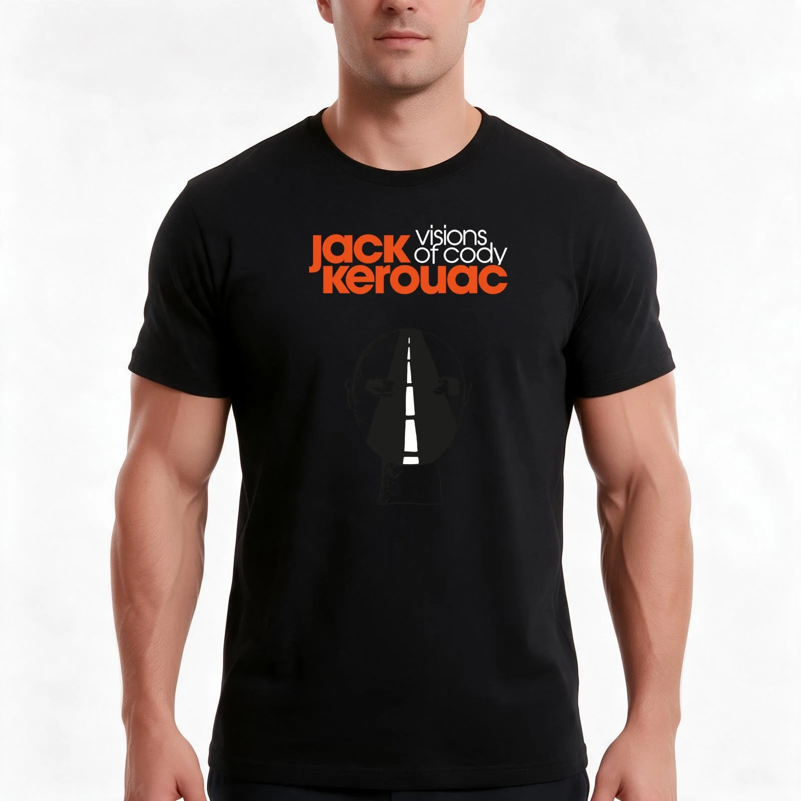 Visions of Cody T-Shirt, Summer Casual Cotton Tee, Oversized Streetwear Tops, Vintage Graphic Print, Loose Fit Short Sleeve