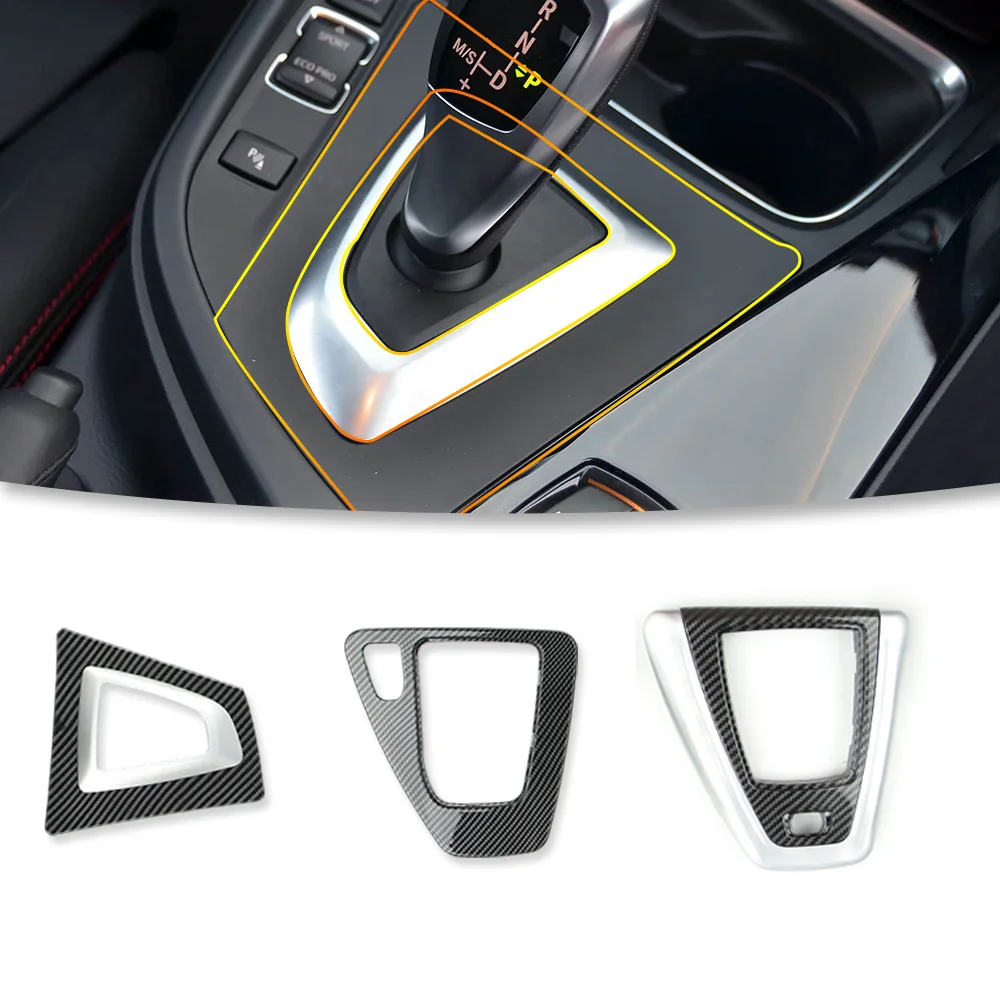 

51169234131 For BMW 3 Series E90 E92 E93 F35 F30 F34 F32 F36 Car Shift Lever Bezel Trim Gear Selector Switch Shifter Cover