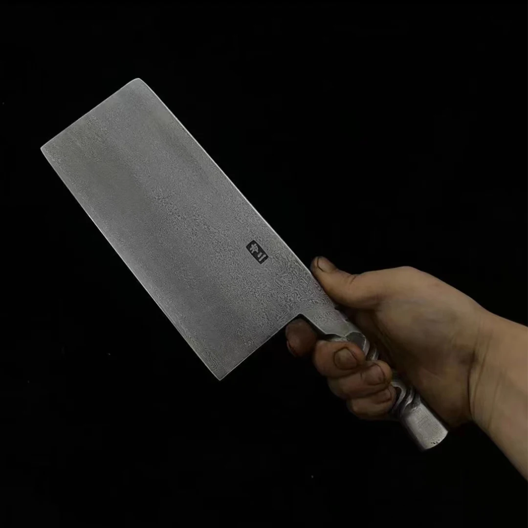 Imagem -02 - Ultra Sharp Slicing Knife para Chefs Cleaver Handmade Forjado Damasco T10 Lâmina de Aço Facas de Cozinha Longquan Cozinhar Ferramentas 8