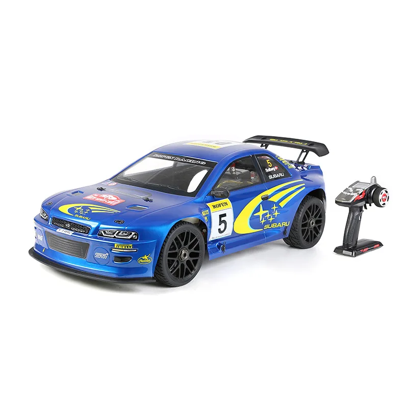RoFun A5 32CC 1/5 Scale Gas Powered Rally Car RTR 2 4G High Speed 80km/h Off Road Racing Buggy Remote Control Toys For Adults