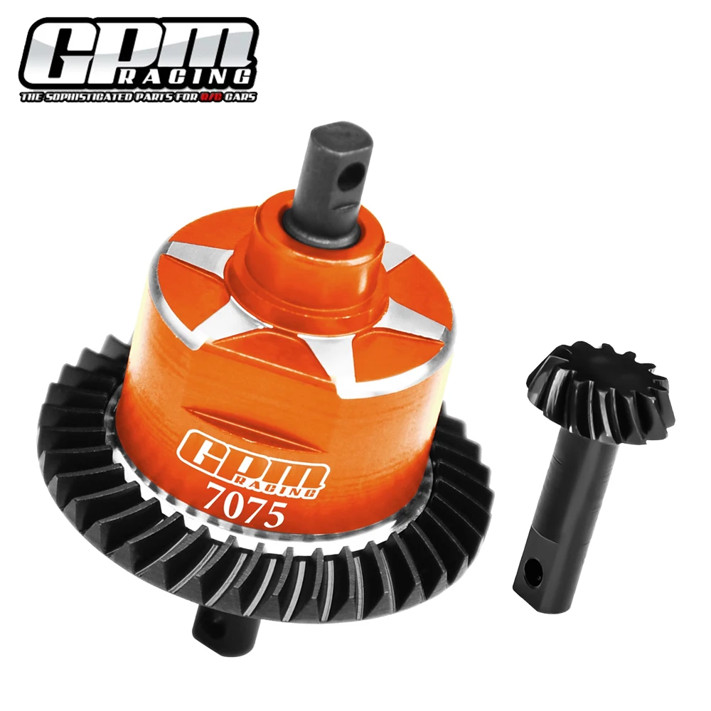 

Полный комплект передних дифференциалов из стали и металлического сплава GPM для Traxxas 1/7 XO-1 1/10 Rustler Hoss Slash Jato Stampede 4X4 VXL