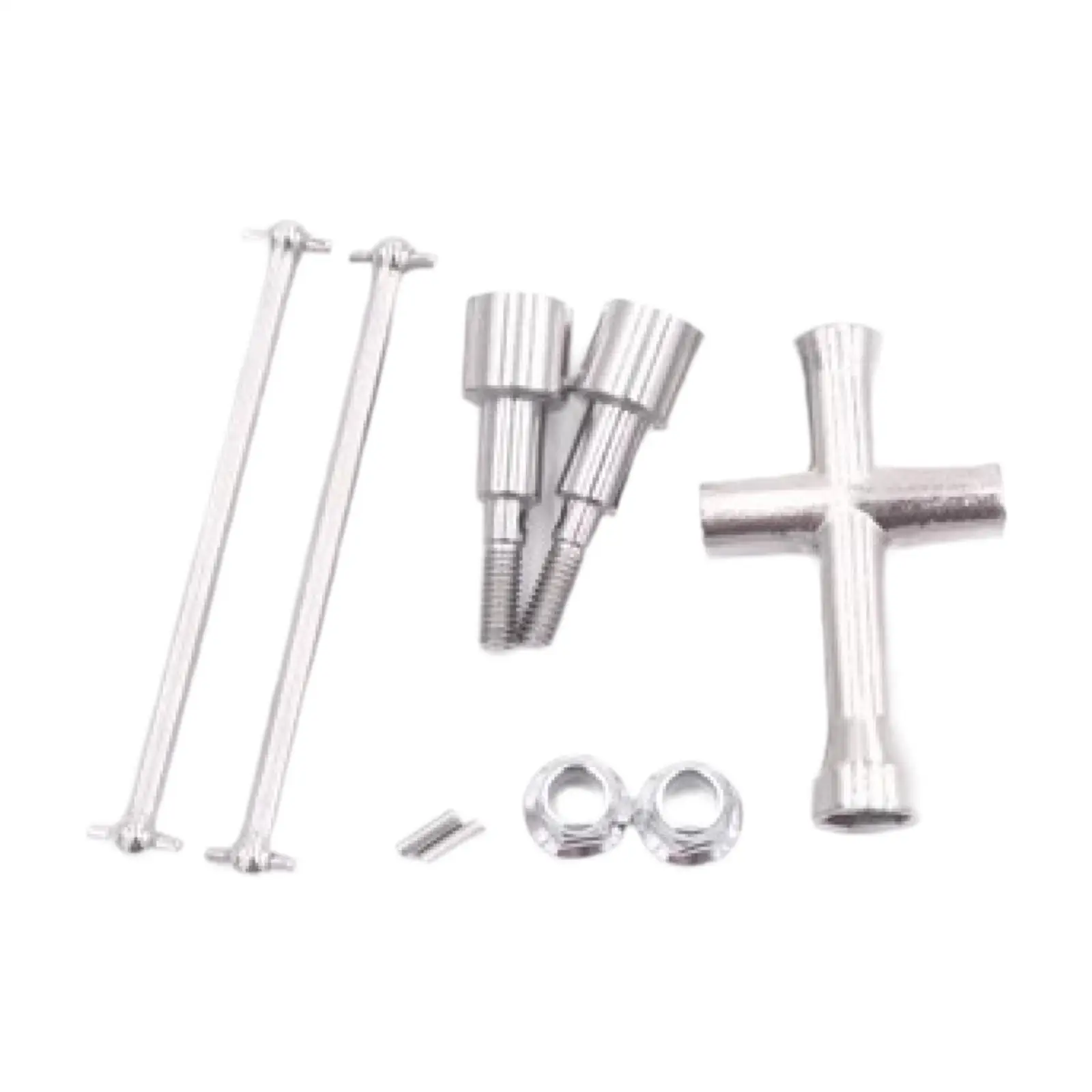 Parti di aggiornamento dell'albero motore posteriore RC in scala 1/16 Sostituisci gli accessori Parti di veicoli modello RC per 16101 16102 16103 16201 Hobby Car