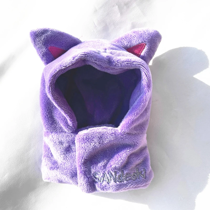 Housse En Peluche Pour Bâton Lumineux ATINY – Wooyoung, Noir, Tissu Doux, 15x12 Mm, Légère, Protection Et Décoration, Pour Lightstick