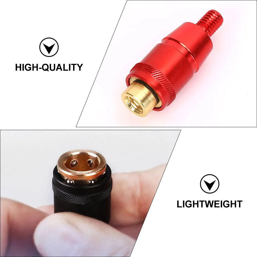 

2Pcs Dip Net Head Connector Anti-Rotation Design Fishing Accessories Multifunctional Landing Net Joint Aluminum Magnesium Alloy