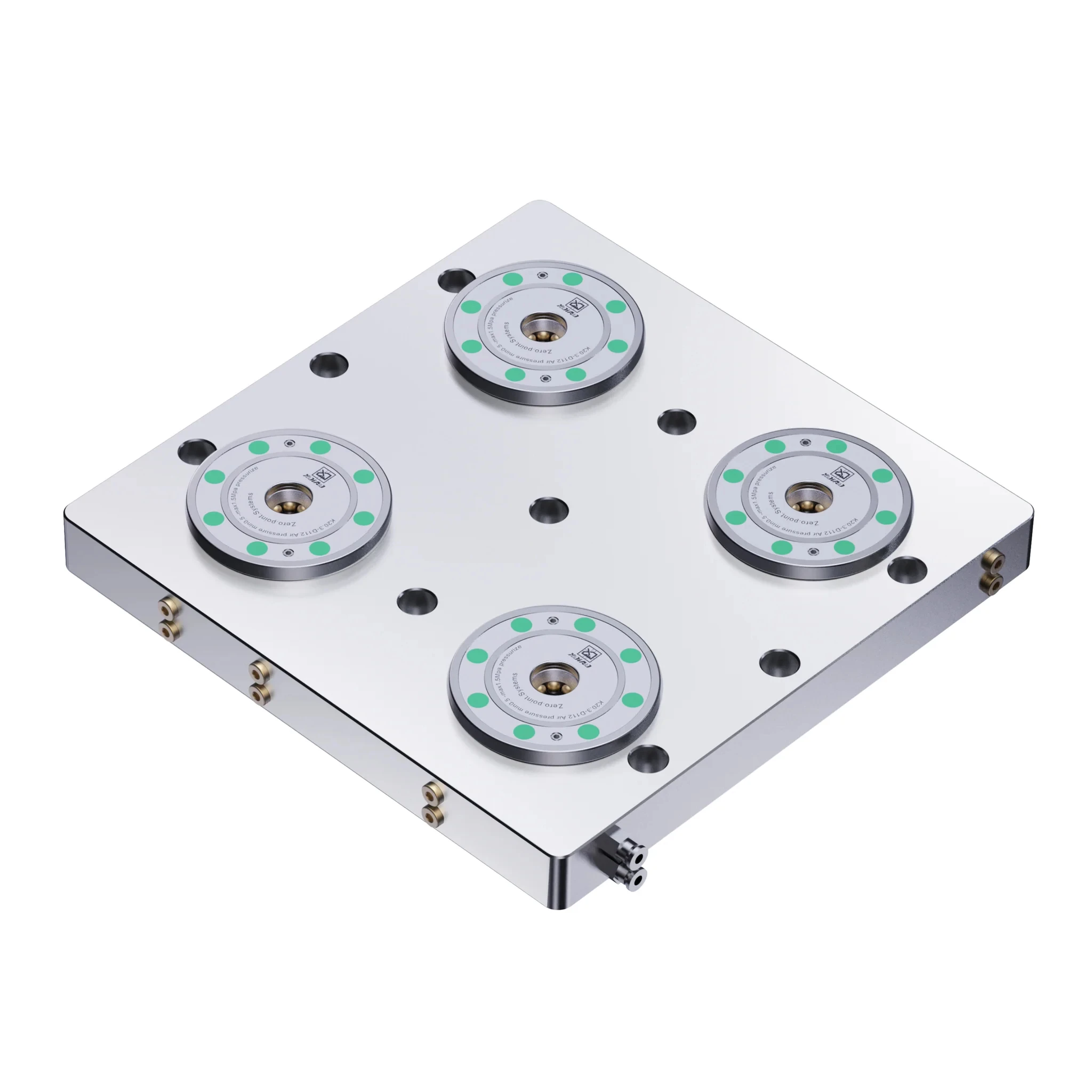 

AMF-K20.3-C4 pneumatic chuck precision steel MTS pneumatic 4 center zero point system chuck numerical control heavy machining