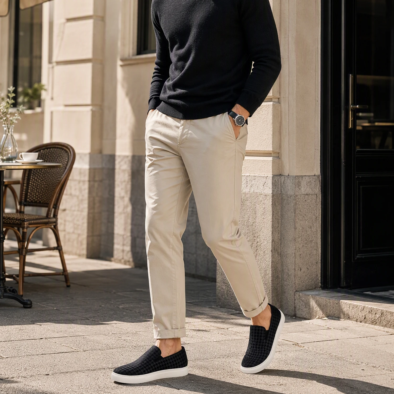 Мужские лоферы-слипоны Piergit – обзор и цена Men'S Shoes Black And White
