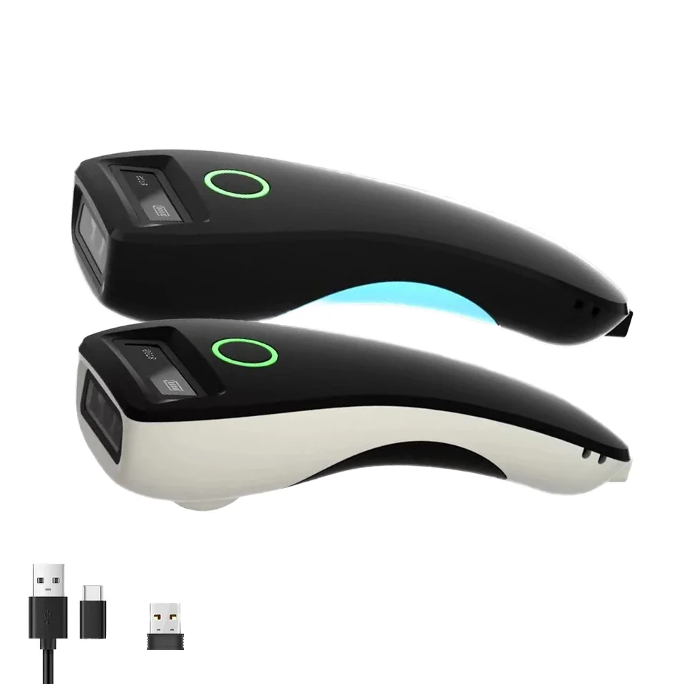 

W6Mini Wireless Bluetooth 1D 2D Barcode Scanner ABS Material W6 CMOS Pocket QR Code Reader for IOS Android Mobile Payment