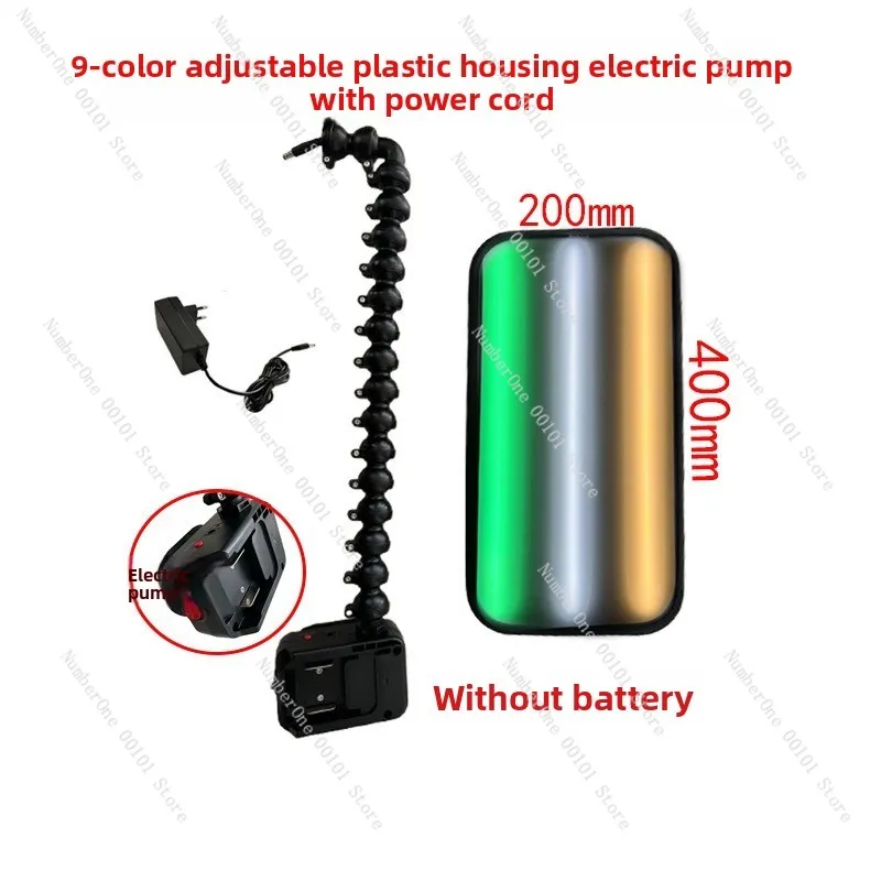 9 Color Rechargeable Test Light Car Dent Repair Kit Manual Electric Pump Suction Holder Auto Body Removal Tool